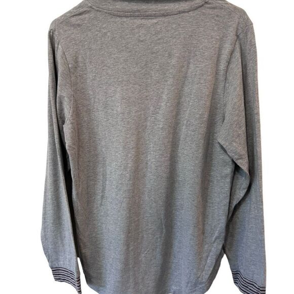 Jason Wu For Eva Air Drawstring Long Sleeve Pullover Top Gray sweater Size M - Picture 6 of 10